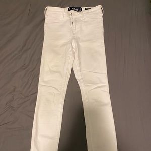 White Hollister jeans